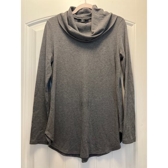 Karen Kane Women’s Long Sleeve Comfort Cowl Neck Pullover Sweater Size M Gray - Picture 1 of 6